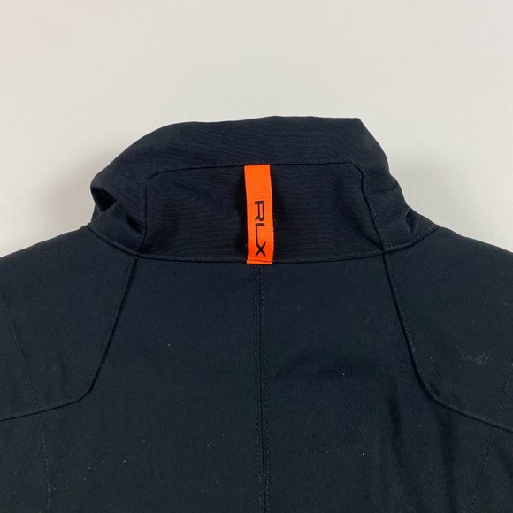 RLX Ralph Lauren McKinley Jacket Mens Medium Olive Green Black Nylon - Picture 8 of 13